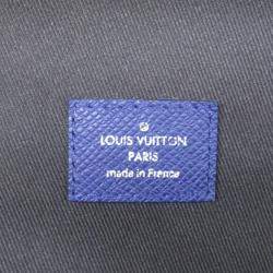 Louis Vuitton Blue Leather Taigarama Discovery Backpack