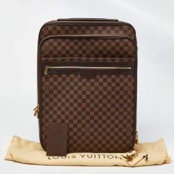 Louis Vuitton Damier Ebene Canvas Business Pegase Legere 55 Luggage 