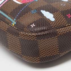 مملوكة مسبقًا Louis Vuitton Damier Ebene Canvas Mini Vivienne Pochette Accessoires 