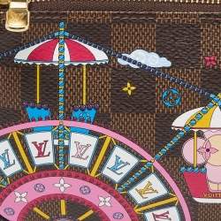 مملوكة مسبقًا Louis Vuitton Damier Ebene Canvas Mini Vivienne Pochette Accessoires 