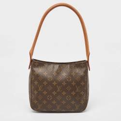 Pre Owned Louis Vuitton Monogram Canvas Looping MM Bag