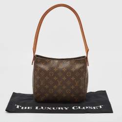 Pre Owned Louis Vuitton Monogram Canvas Looping MM Bag
