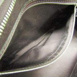 Pre Owned Louis Vuitton Brown Leather Medium Brea Satchel Bag