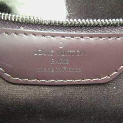 Pre Owned Louis Vuitton Brown Leather Medium Brea Satchel Bag