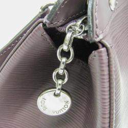 Pre Owned Louis Vuitton Brown Leather Medium Brea Satchel Bag