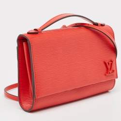 Louis Vuitton Coquelicot Epi Leather Clery Pochette Bag