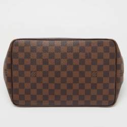 Pre Owned Louis Vuitton Damier Ebene Canvas Bergamo MM Bag