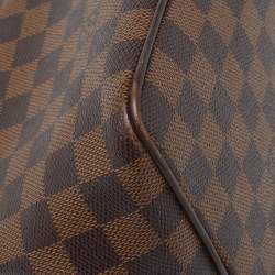 Pre Owned Louis Vuitton Damier Ebene Canvas Bergamo MM Bag