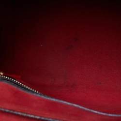 Pre Owned Louis Vuitton Damier Ebene Canvas Bergamo MM Bag