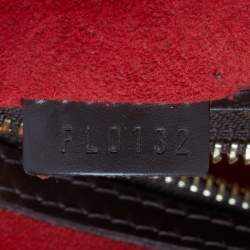 Pre Owned Louis Vuitton Damier Ebene Canvas Bergamo MM Bag