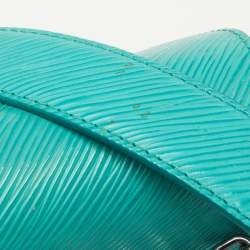 Pre Owned Louis Vuitton Turquoise Epi Leather Twist PM Bag