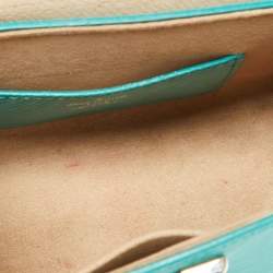 Pre Owned Louis Vuitton Turquoise Epi Leather Twist PM Bag