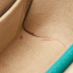 Pre Owned Louis Vuitton Turquoise Epi Leather Twist PM Bag