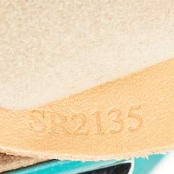 Pre Owned Louis Vuitton Turquoise Epi Leather Twist PM Bag