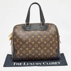 مملوكة مسبقًا Louis Vuitton Black Monogram Canvas Retiro NM Bag