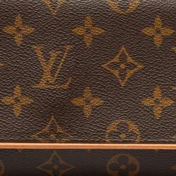 Pre Owned Louis Vuitton Monogram Canvas Twin Pochette GM Bag
