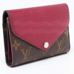 Louis Vuitton Epi Leather and Monogram Canvas Marie-Lou Compact Wallet