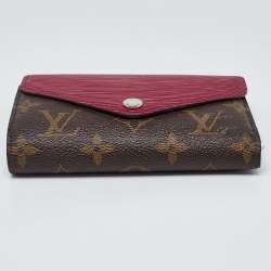Louis Vuitton Epi Leather and Monogram Canvas Marie-Lou Compact Wallet