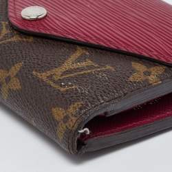 Louis Vuitton Epi Leather and Monogram Canvas Marie-Lou Compact Wallet