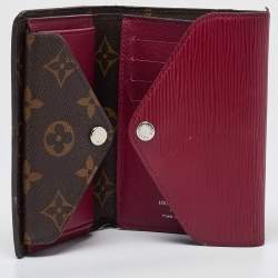 Louis Vuitton Epi Leather and Monogram Canvas Marie-Lou Compact Wallet