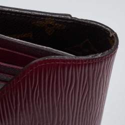 Louis Vuitton Epi Leather and Monogram Canvas Marie-Lou Compact Wallet