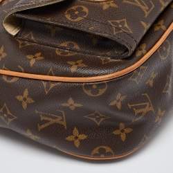 مملوكة مسبقًا Louis Vuitton Brown Monogram Canvas Hudson GM Bag