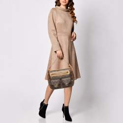 مملوكة مسبقًا Louis Vuitton Brown Monogram Canvas Hudson GM Bag