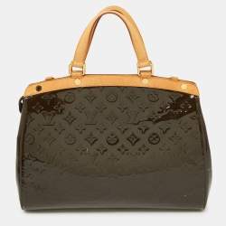 Louis Vuitton Vert Bronze Monogram Vernis Brea GM Bag