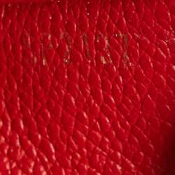 Louis Vuitton Cherry Monogram Empreinte Leather Compact Curieuse Wallet