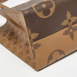 Pre Owned Louis Vuitton Monogram Reverse Giant Canvas OnTheGo GM Bag