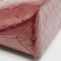 Pre Owned Louis Vuitton Pomme D'Amour Monogram Vernis Bellevue GM Bag