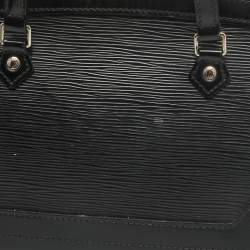 Pre Owned Louis Vuitton Black Epi Leather Madeleine PM Bag
