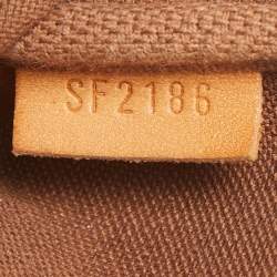 Pre Owned Louis Vuitton Monogram Canvas Printed Mini Pochette Accessoires Pouch