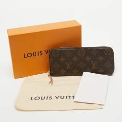 Louis Vuitton Rose Ballerine Monogram Canvas Clémence Wallet