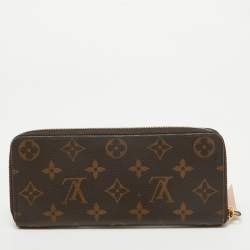 Louis Vuitton Rose Ballerine Monogram Canvas Clémence Wallet