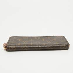 Louis Vuitton Rose Ballerine Monogram Canvas Clémence Wallet