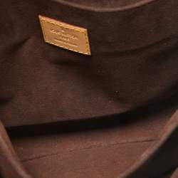 Pre Owned Louis Vuitton Monogram Canvas Pochette Metis Bag