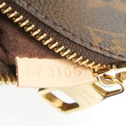 Pre Owned Louis Vuitton Monogram Canvas Pochette Metis Bag