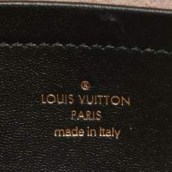 Pre Owned Louis Vuitton Black Monogram Leather Coussin Pochette Bag