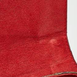 Pre Owned Louis Vuitton Cerise Damier Ebene Canvas Caissa Bag