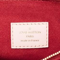 Louis Vuitton Soft Rose Pink Monogram Embossed Leather Coussin PM Bag