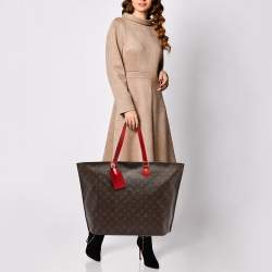 Louis Vuitton Coquelicot Monogram Canvas All In MM Bag