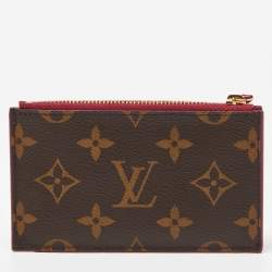 Louis Vuitton Monogram Canvas Zipped Card Holder