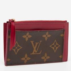 Louis Vuitton Monogram Canvas Zipped Card Holder