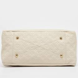 مملوكة مسبقًا Louis Vuitton Neige Monogram Empreinte Leather Artsy MM Bag