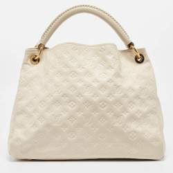 مملوكة مسبقًا Louis Vuitton Neige Monogram Empreinte Leather Artsy MM Bag