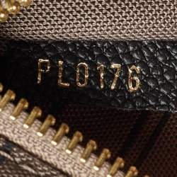 Pre Owned Louis Vuitton Black Monogram Empreinte Leather Pont Neuf MM Bag