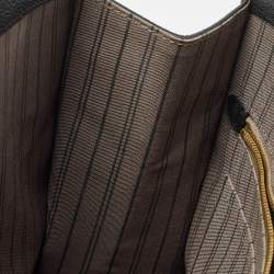 Pre Owned Louis Vuitton Black Monogram Empreinte Leather Pont Neuf MM Bag