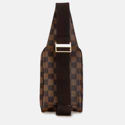 Louis Vuitton Brown Canvas Geronimos Belt Bag