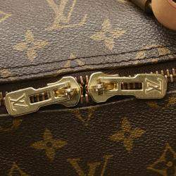 Louis Vuitton Brown Monogram Canvas Keepall 55 Bag